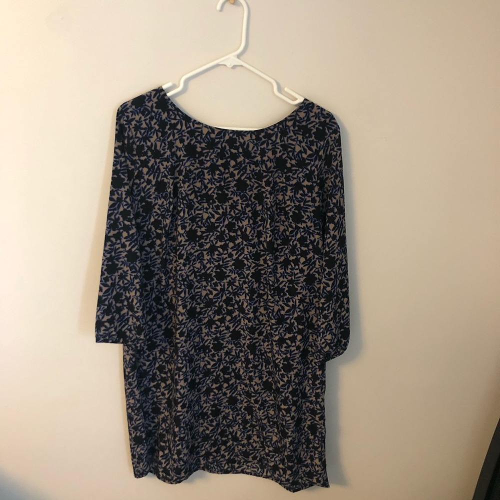 Old Navy floral shirt dress